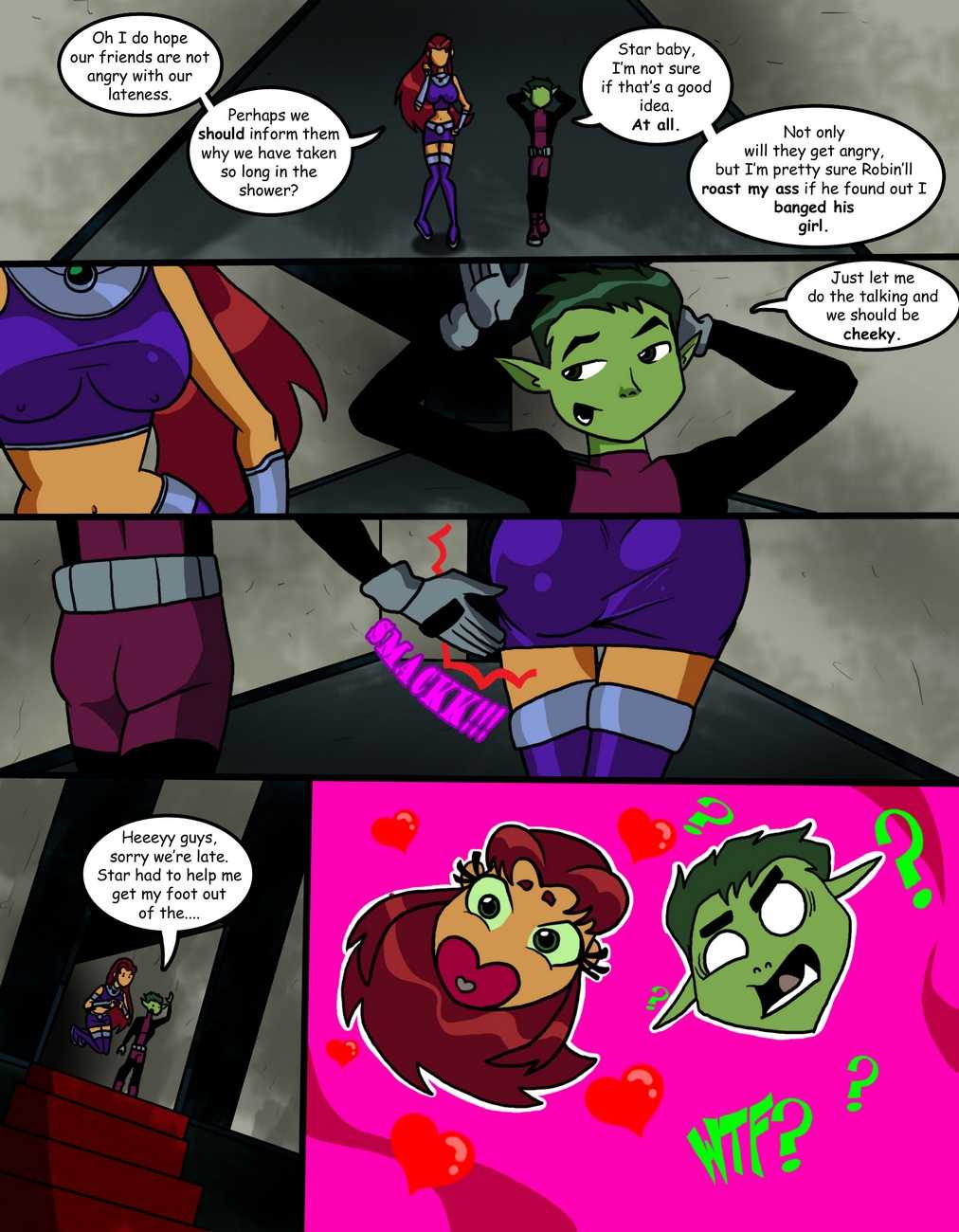 Starfire's Shared Shower page 22
