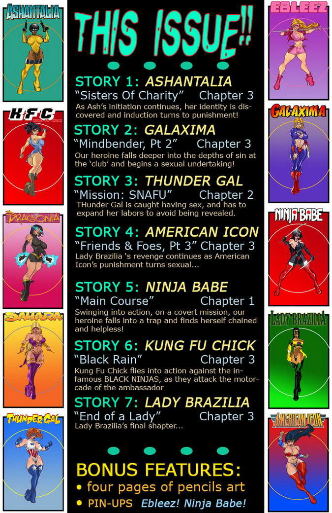 9 Super Heroines The Magazine 3 page 3