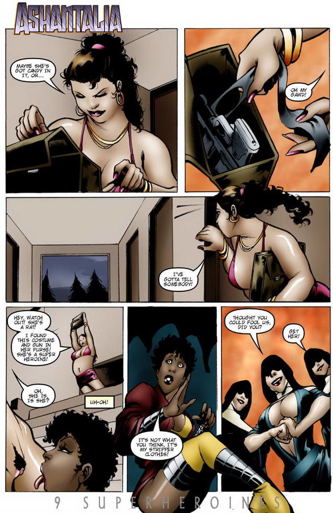 9 Super Heroines The Magazine 3 page 7