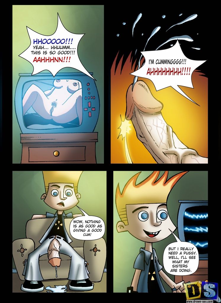 [Drawn-Sex] Johnny Test - Sister Fuck page 1