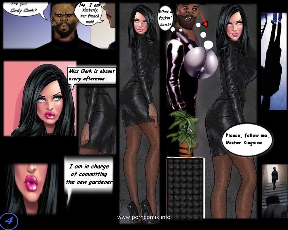 The Black Gardener 2 - Interracial Zone page 7