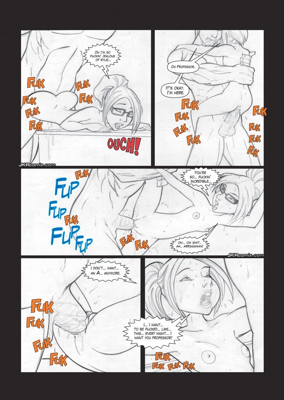 JKRcomix - Give Me An A+ 2-4 Incest page 5
