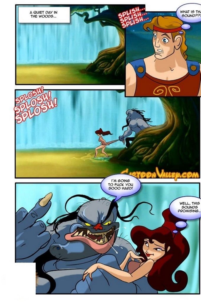 Cartoon Valley - Hercules - Take by the balls page 1