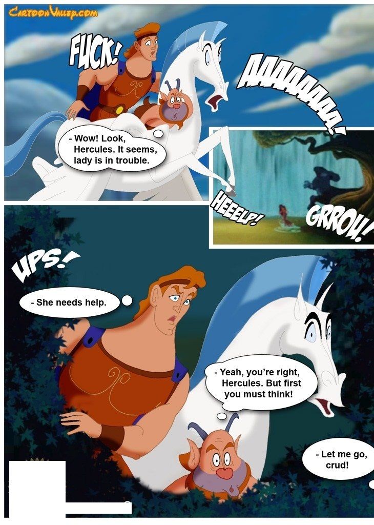 Cartoon Valley - Hercules - Take by the balls page 13