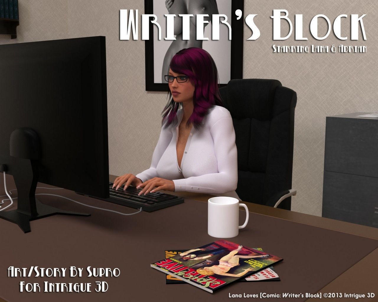 Writers Block - Supro [Intrigue 3D] page 1