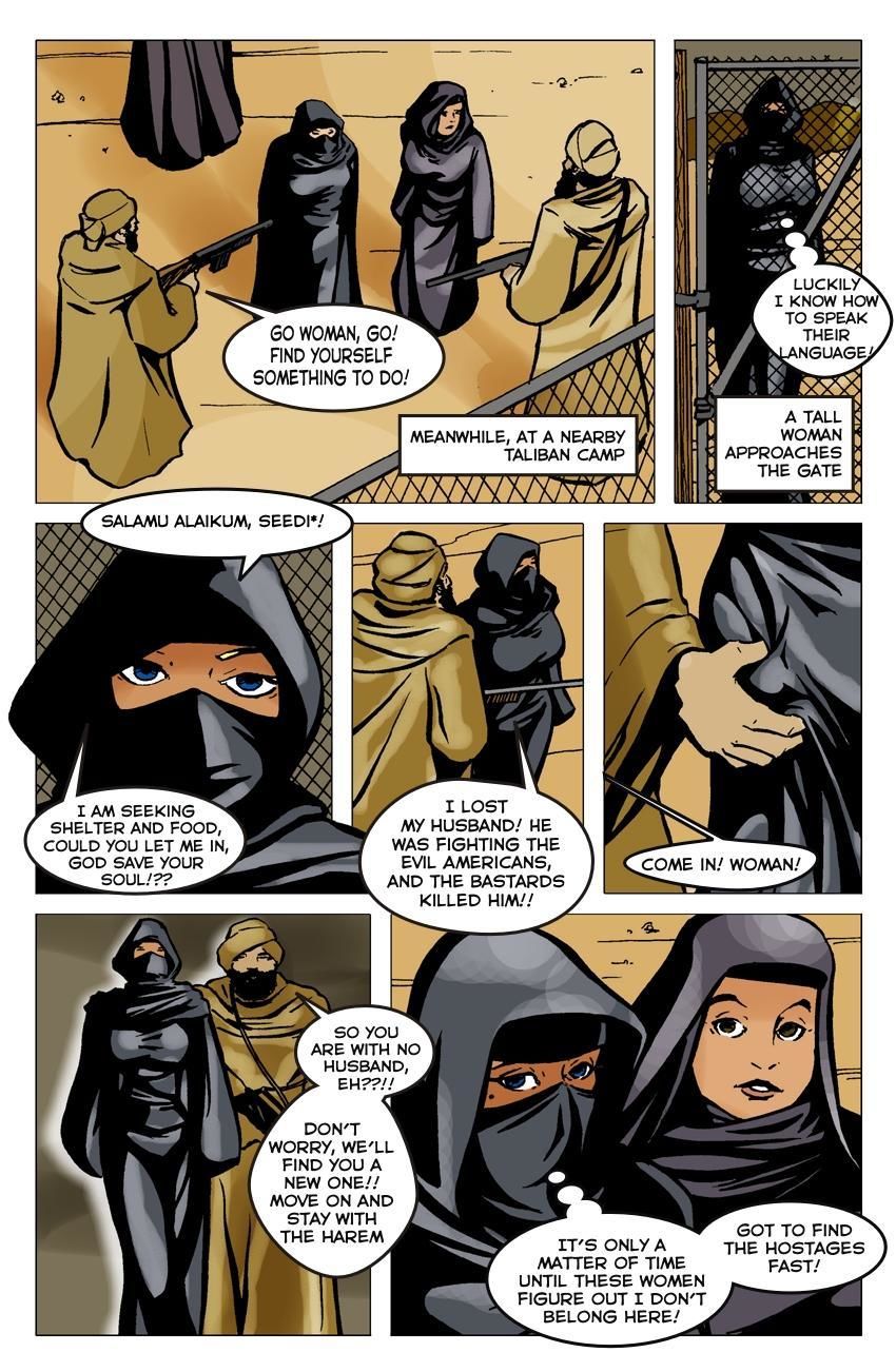 Sahara Vs. the Taliban page 8
