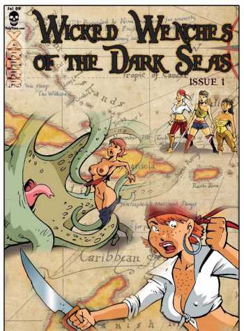 Wicked Wenches Of The Dark Seas 1 cover
