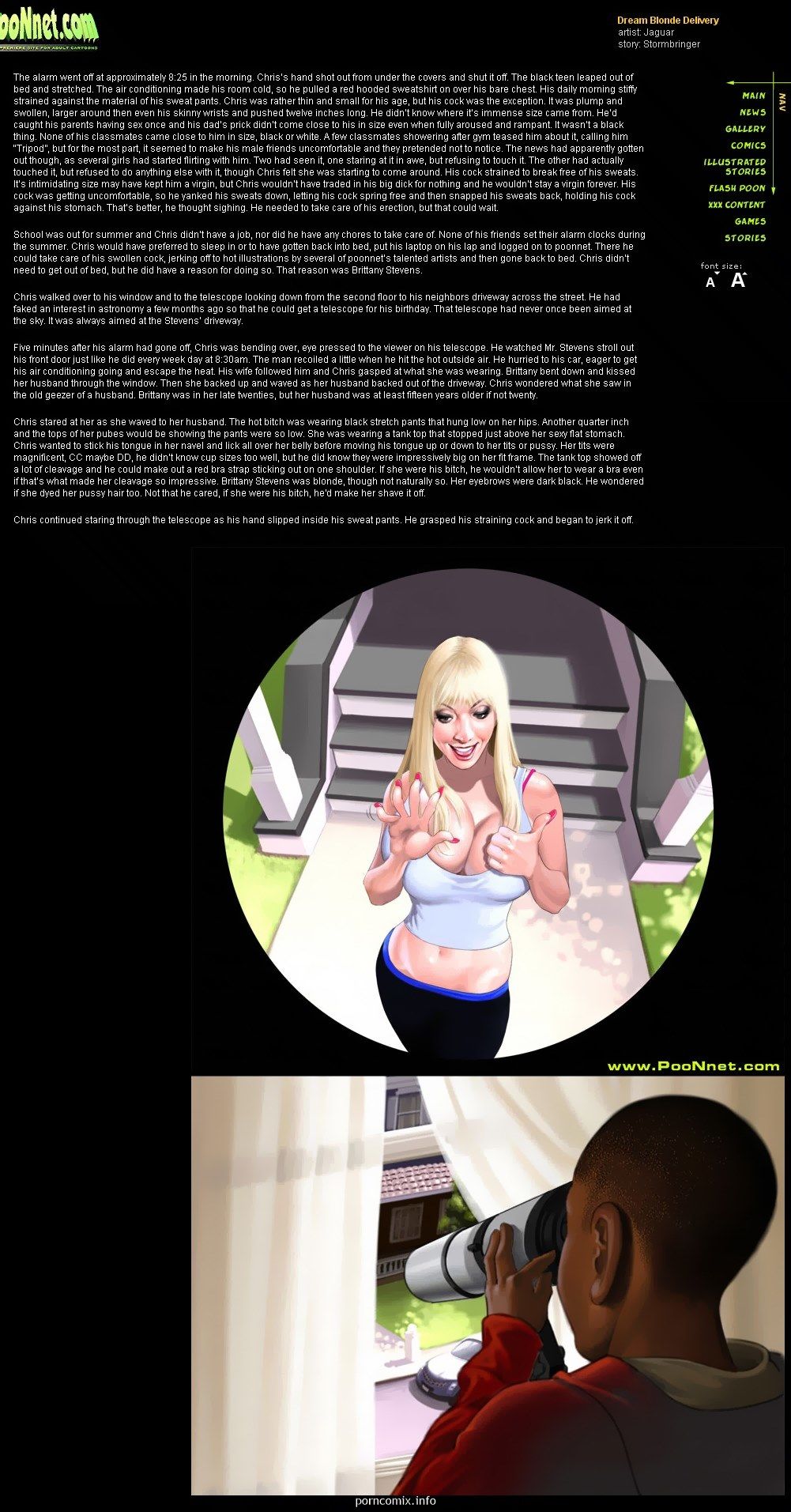 Poonnet - Dream Blonde Delivery page 1
