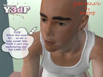 Y3DF - Just Relax-Horny Mom son Incest fuck cover