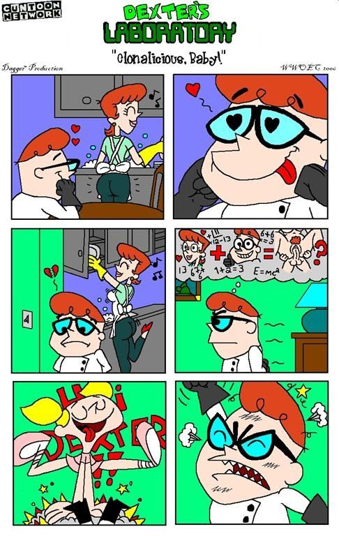 Clonalicious baby - Dexter's Laboratory page 1