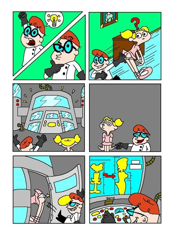 Clonalicious baby - Dexter's Laboratory page 2