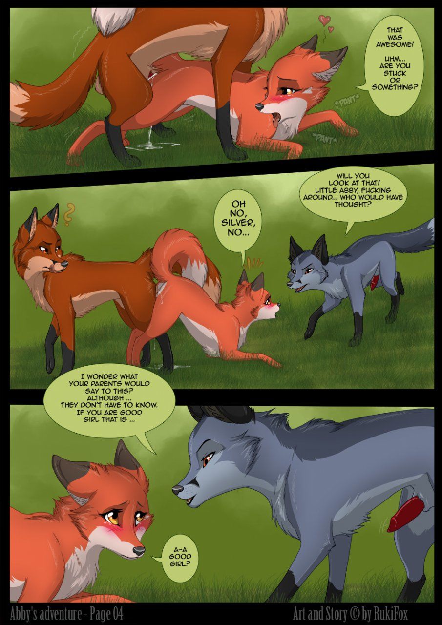 [RukiFox] Abby's Adventure,Furry Carton page 5