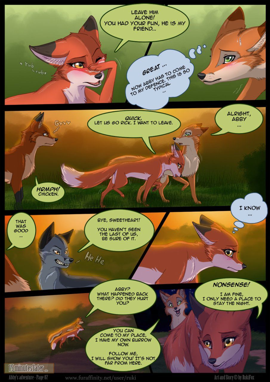 Furry Fox Porn Comic