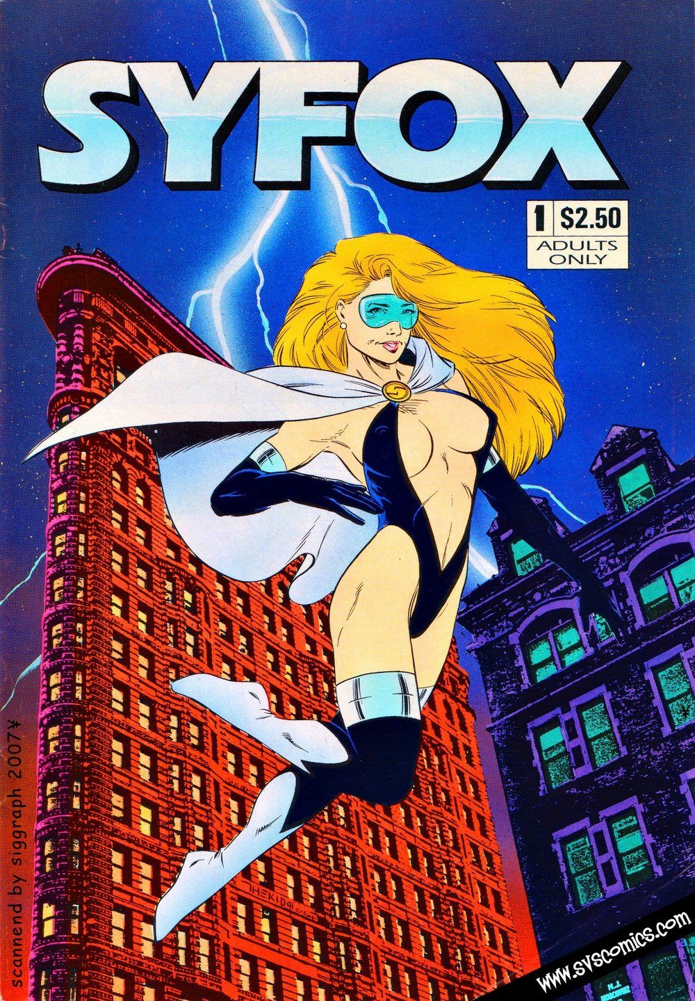 Superheroine Comics-SYFOX page 1