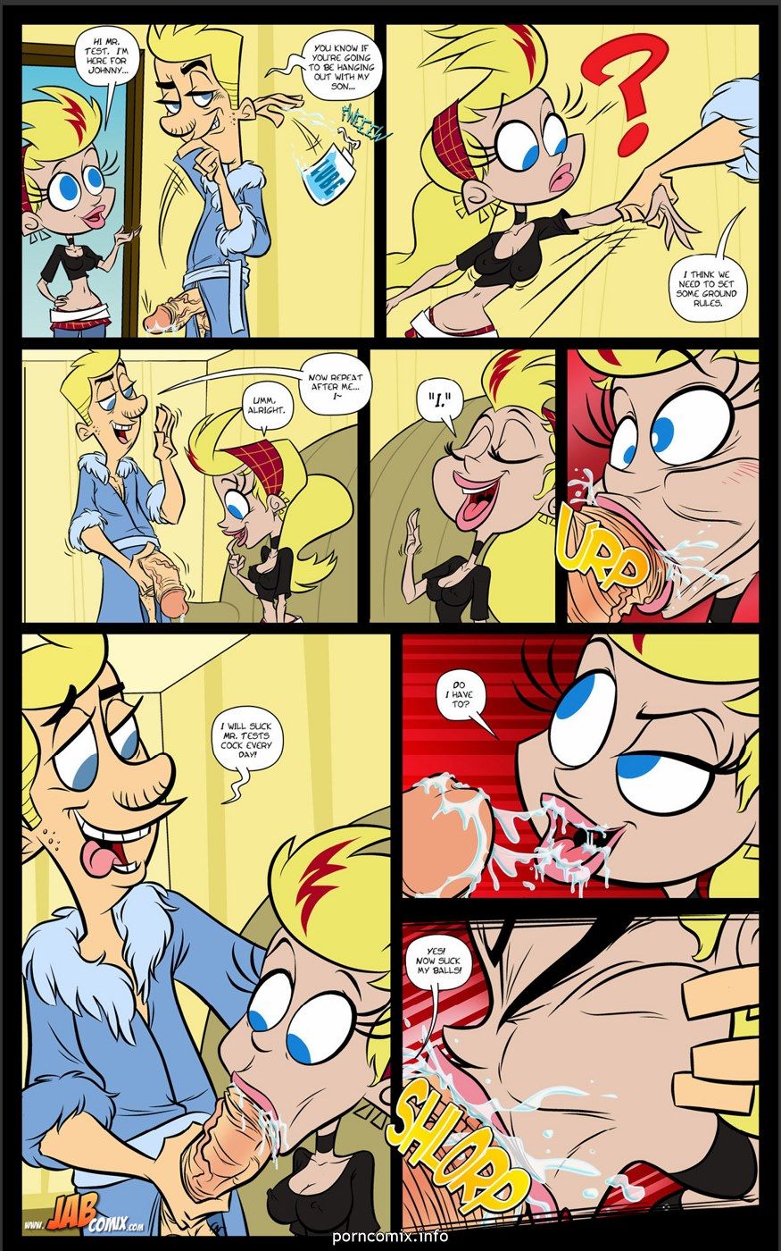 Johnny testicles 2 - Jab Comix,Incest page 9