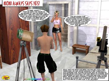 Mom Always Says Yes!, Incest 3D Online cover
