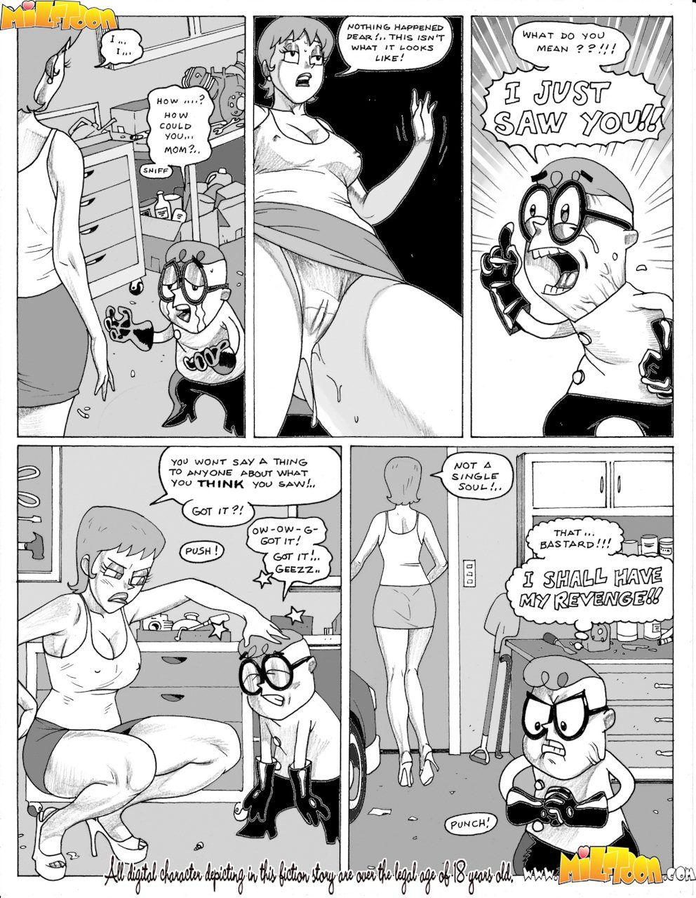 Milftoon - Dixters Fap 3 - mom son incest fuck page 1