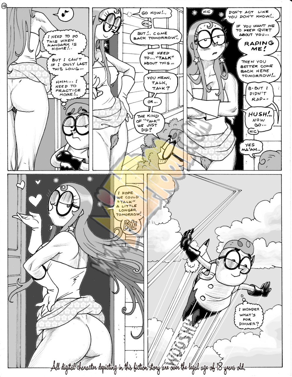Milftoon - Dixters Fap 3 - mom son incest fuck page 10