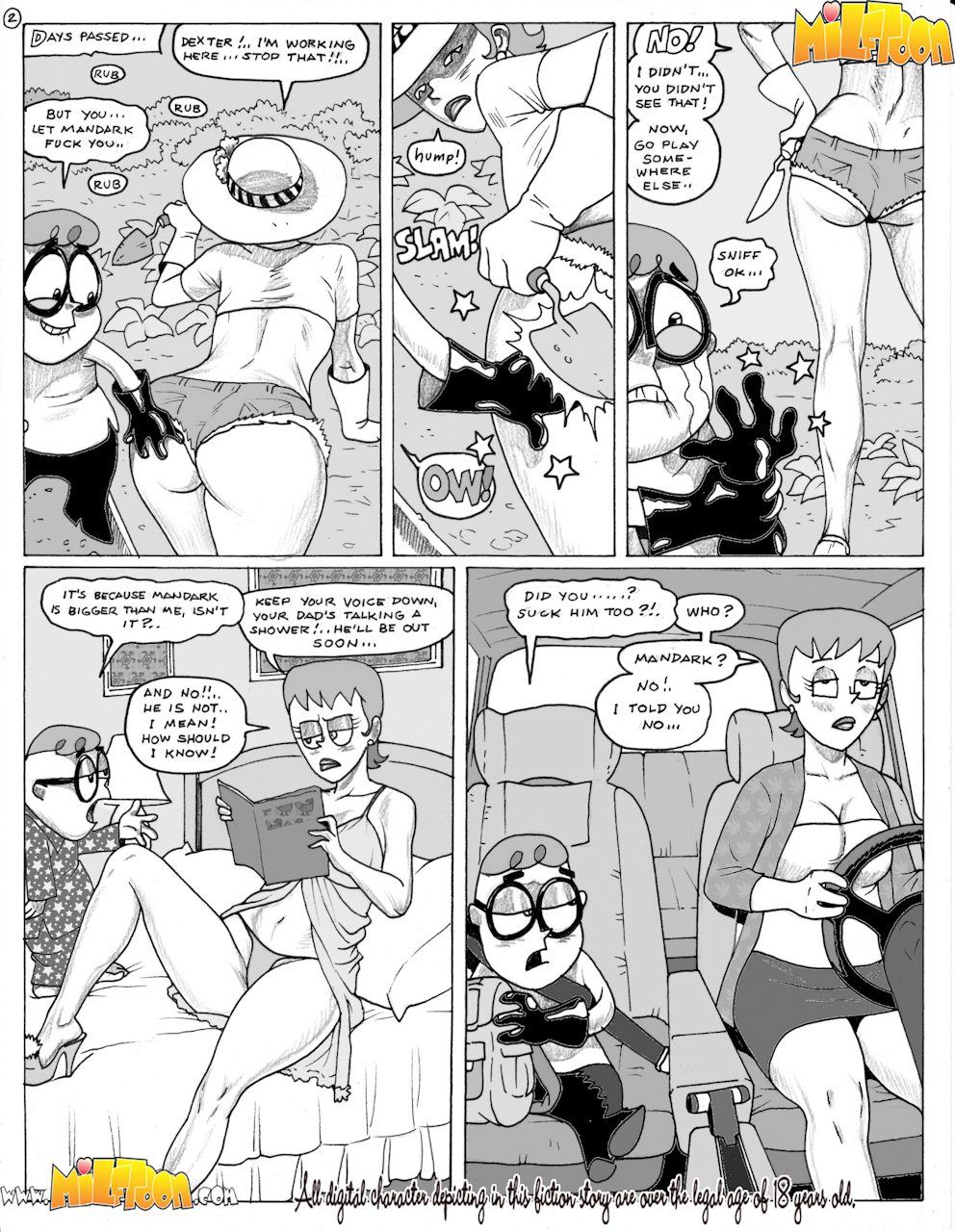 Milftoon - Dixters Fap 3 - mom son incest fuck page 2