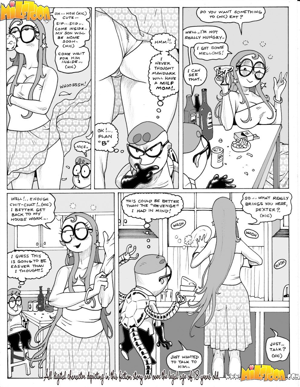 Milftoon - Dixters Fap 3 - mom son incest fuck page 4