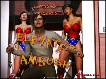 Elevator Ambush - 3D sex cover
