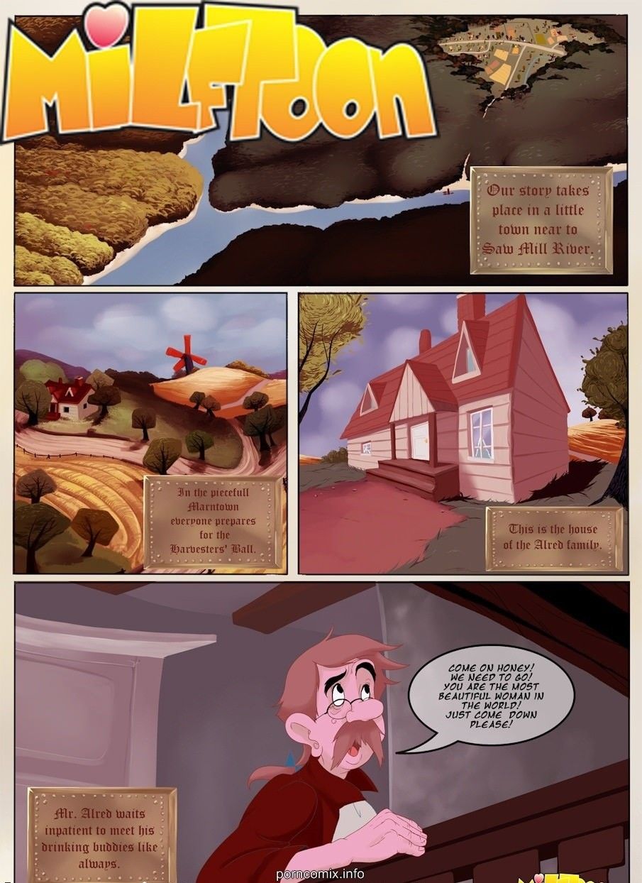 Milftoon - Barn.mom And Son Sex page 1