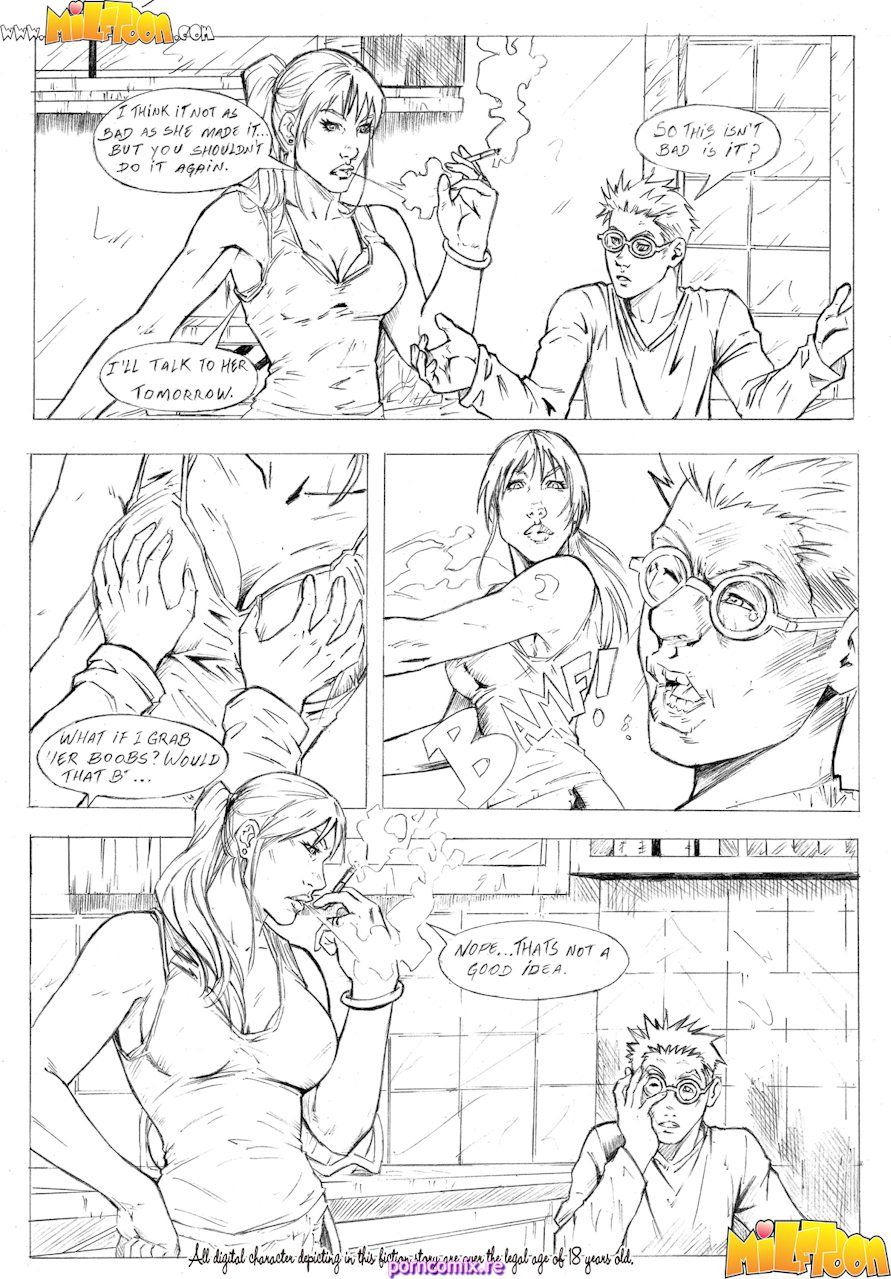 Milftoon - Chores-Busty mother and son fuck page 6