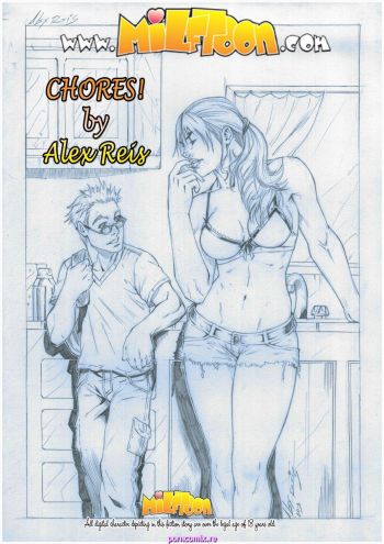 Milftoon - Chores-Busty mother and son fuck cover