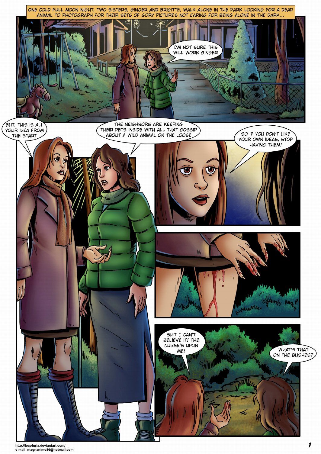 Ginger Snaps 1 page 2