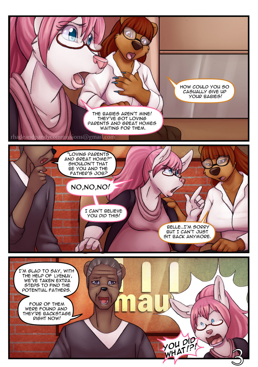 Are You My Baby's Daddy-Furry Sex page 3