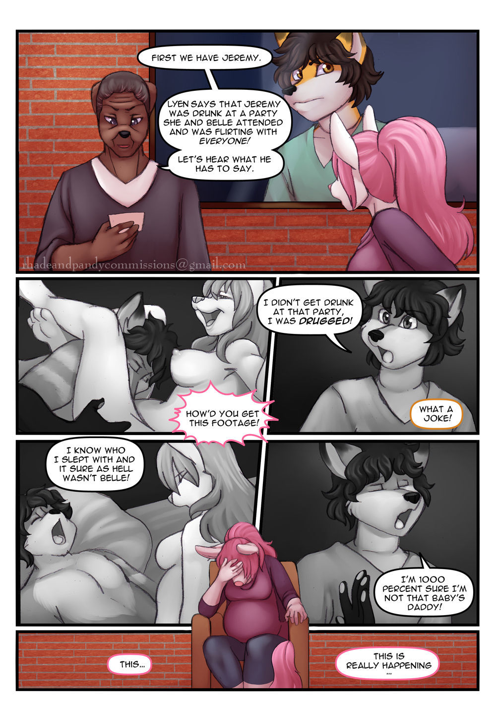 Are You My Baby's Daddy-Furry Sex page 4