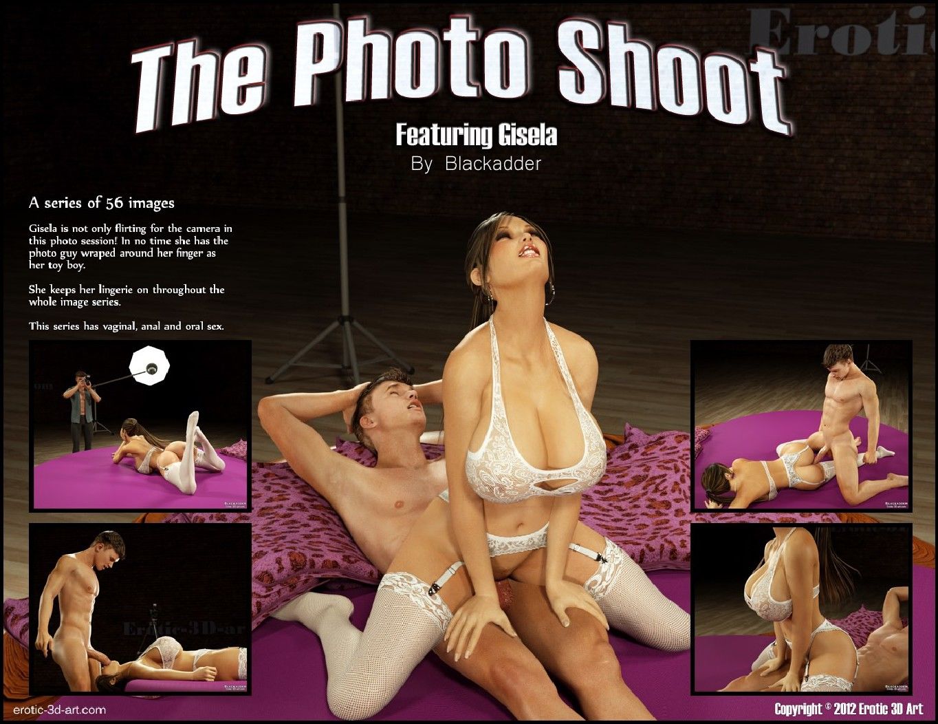 Blackadder-The Photo Shoot,3D Sex page 1