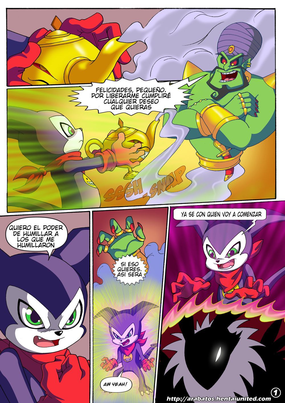 Arabatos - Digimon - furry toon sex page 1