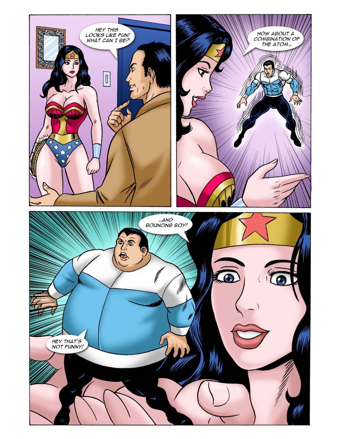 Super Hero Party - superman sex page 5