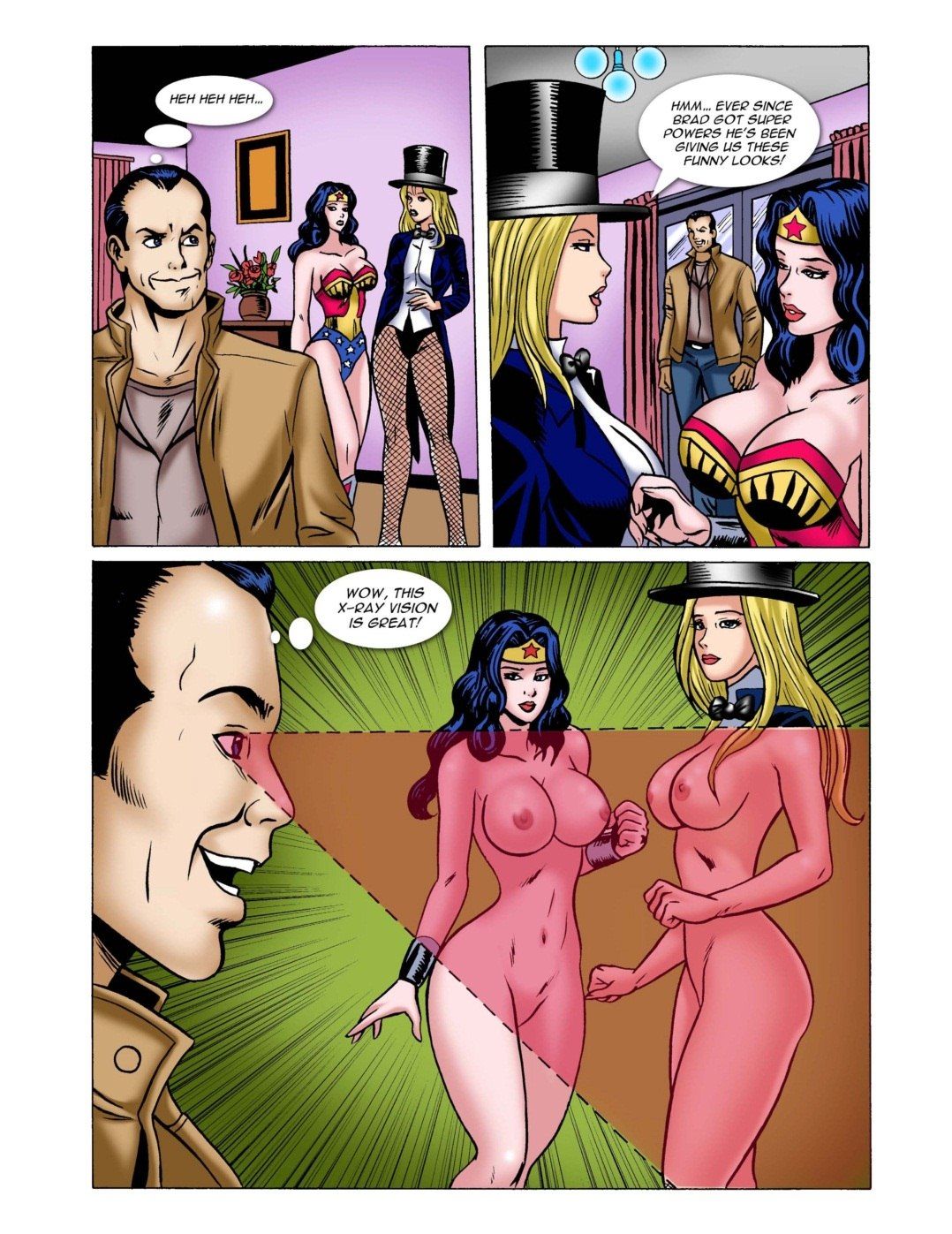 Super Hero Party - superman sex page 9