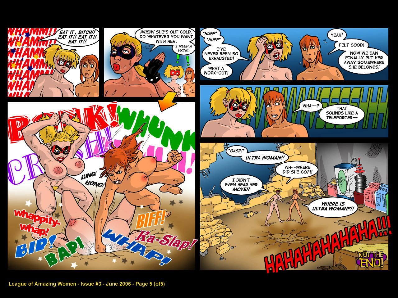 League Of Amazing Women 3-4 page 6