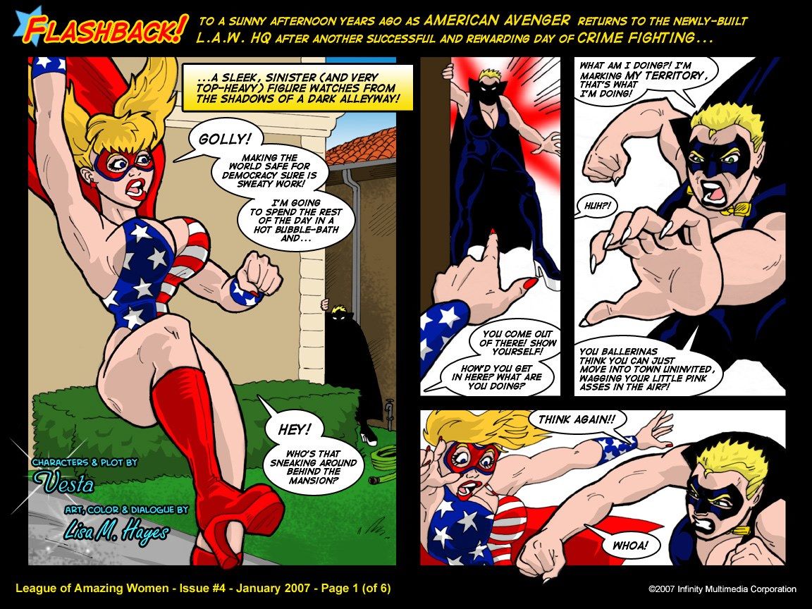 League Of Amazing Women 3-4 page 8