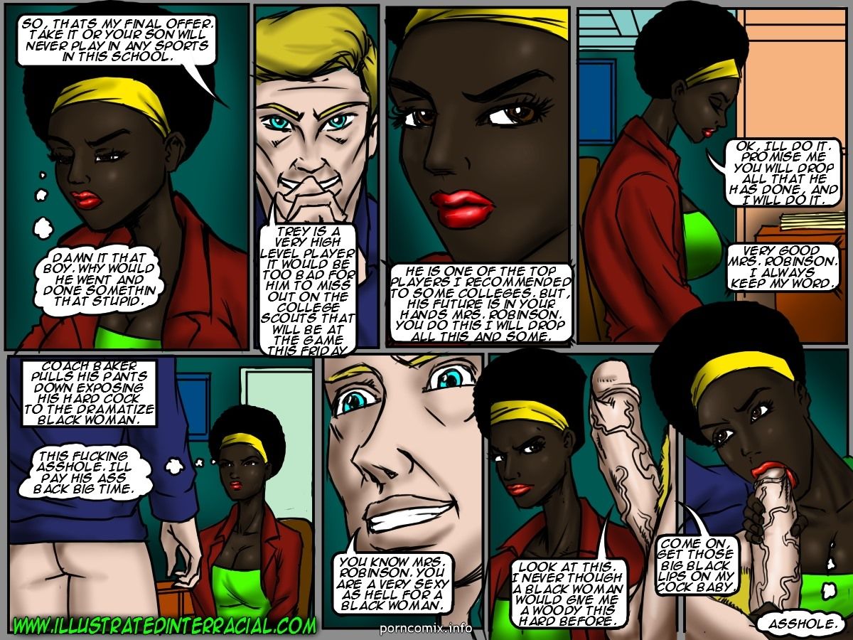 Coach - illustrated interracial - Hardcore page 2