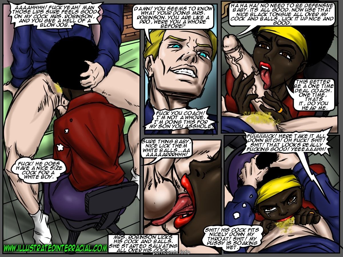 Coach - illustrated interracial - Hardcore page 3