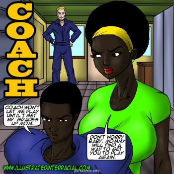 Coach - illustrated interracial - Hardcore cover