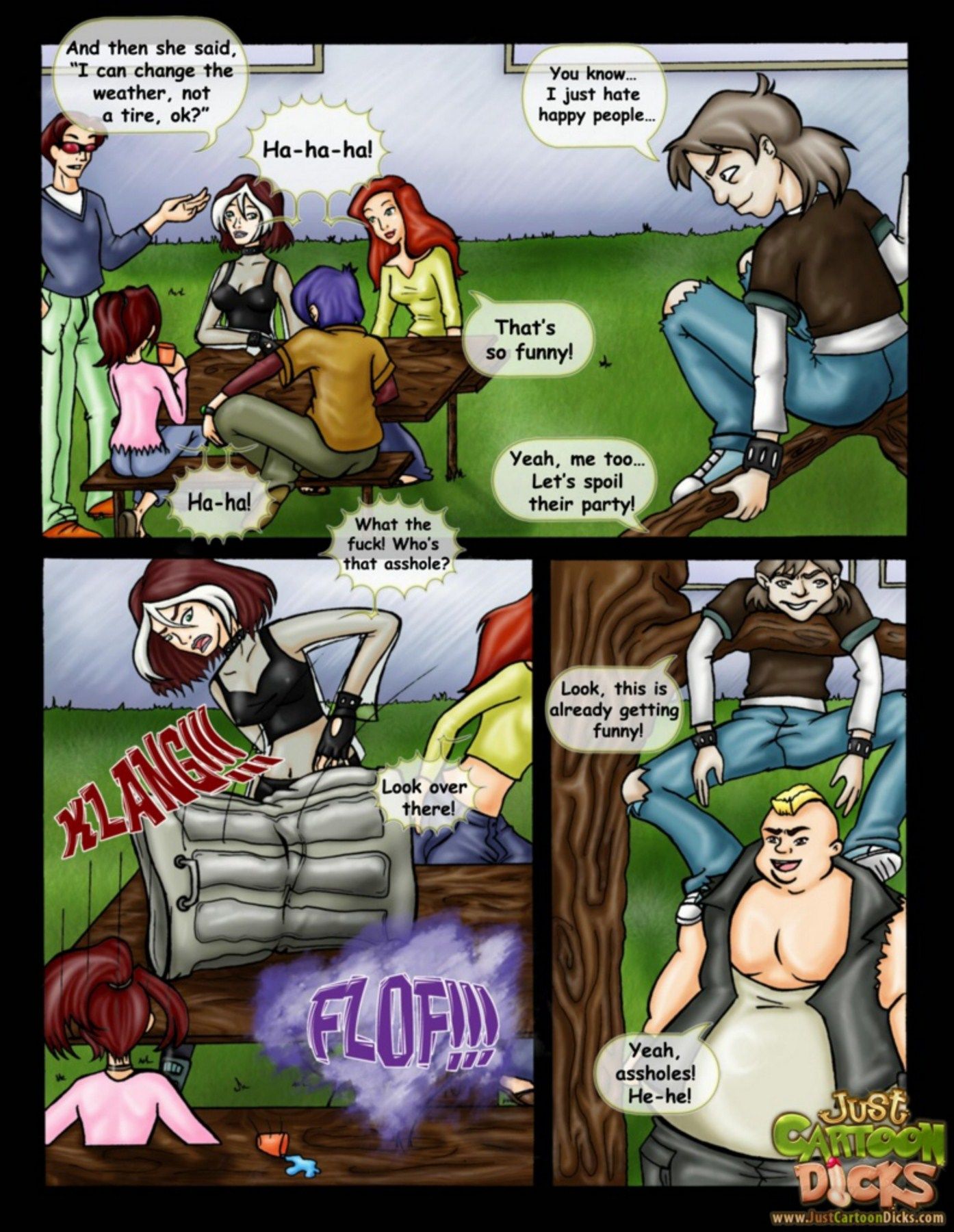 JustCartoonDicks X-men page 1
