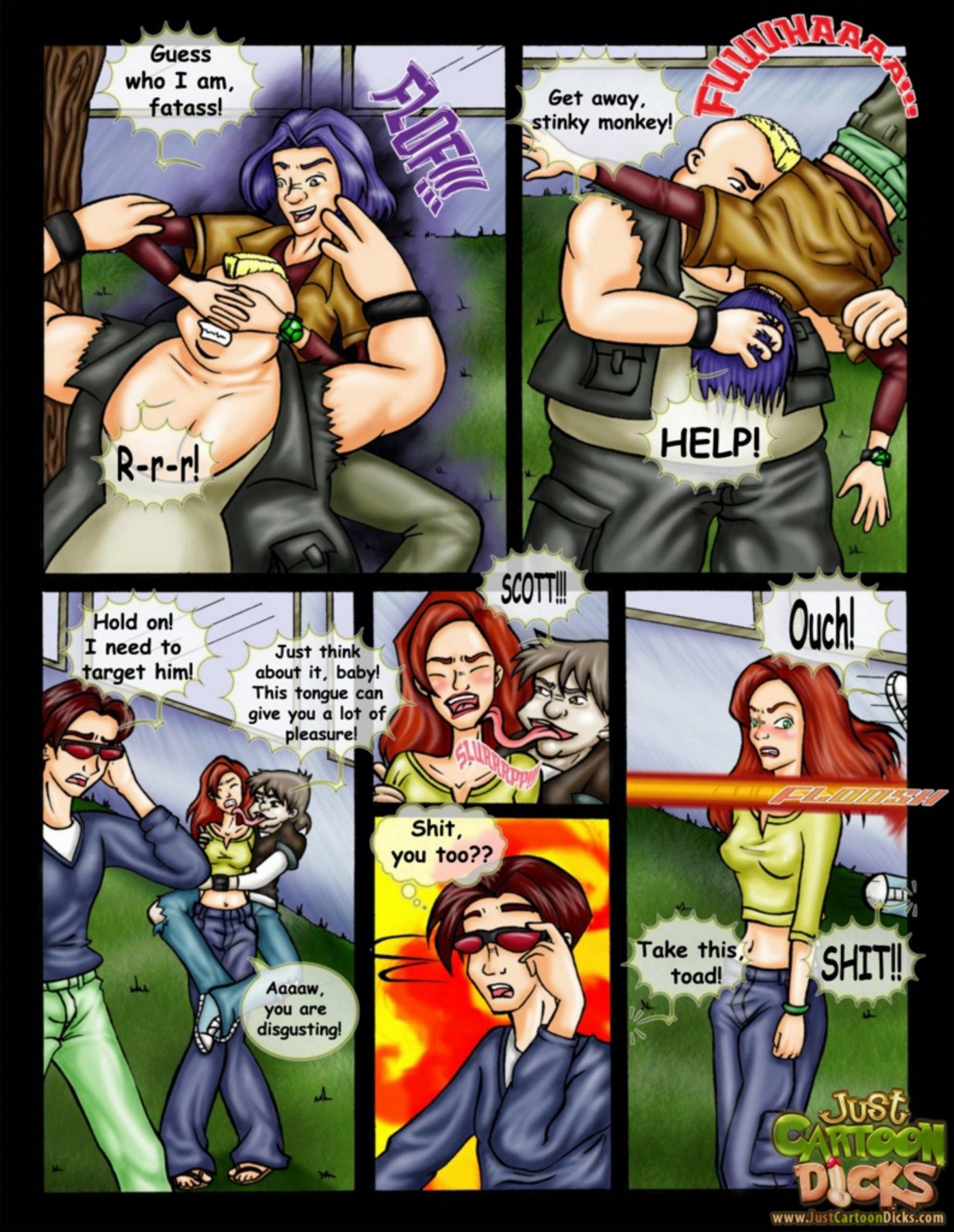 JustCartoonDicks X-men page 2