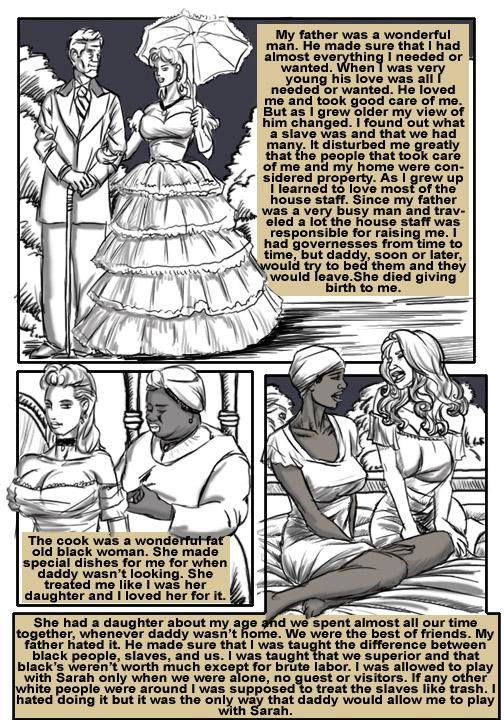 Plantation Living - illustrated interracial page 3