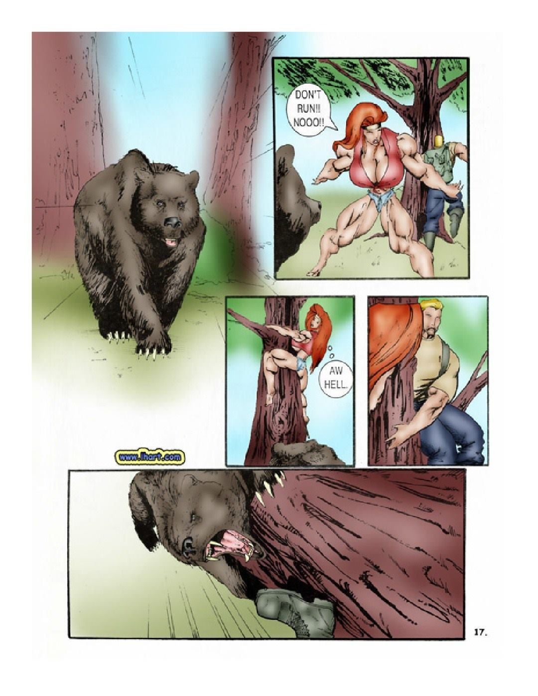 The Bear - Big Boobs xxx Fighting Sex page 17