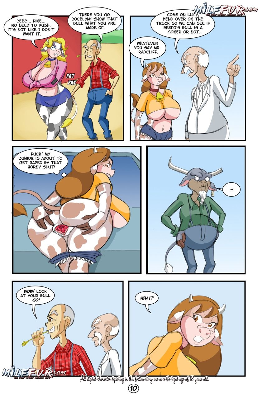 Milffur - Geezer Farm, Furry Cartoon Sex page 10