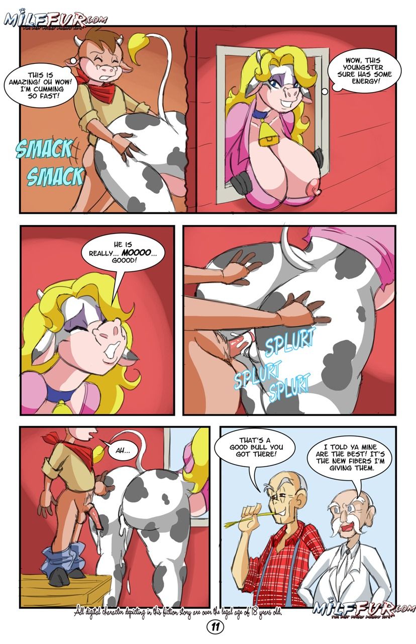 Milffur - Geezer Farm, Furry Cartoon Sex page 11