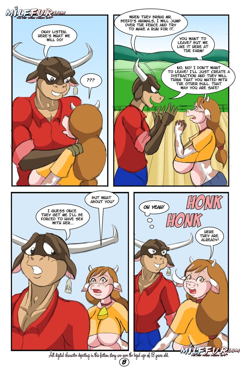 Milffur - Geezer Farm, Furry Cartoon Sex page 8