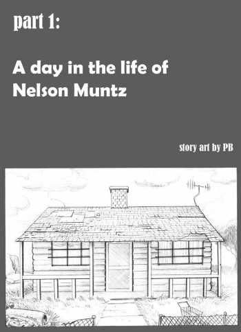 Simpsons - A Day In The Life Of Nelson Muntz cover