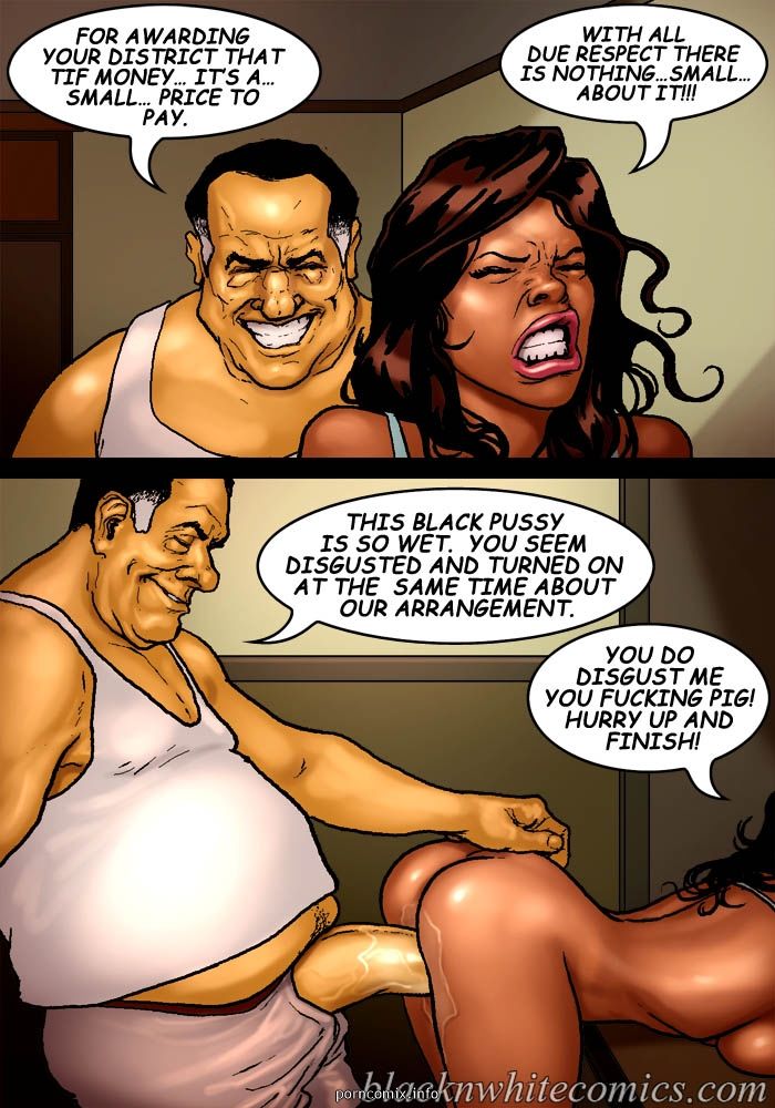 The Mayor - BlacknWhite, Interracial sex page 28