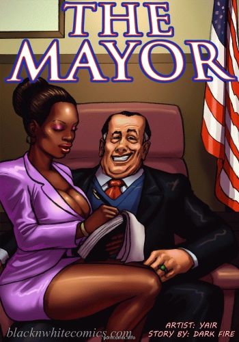 The Mayor - BlacknWhite, Interracial sex cover